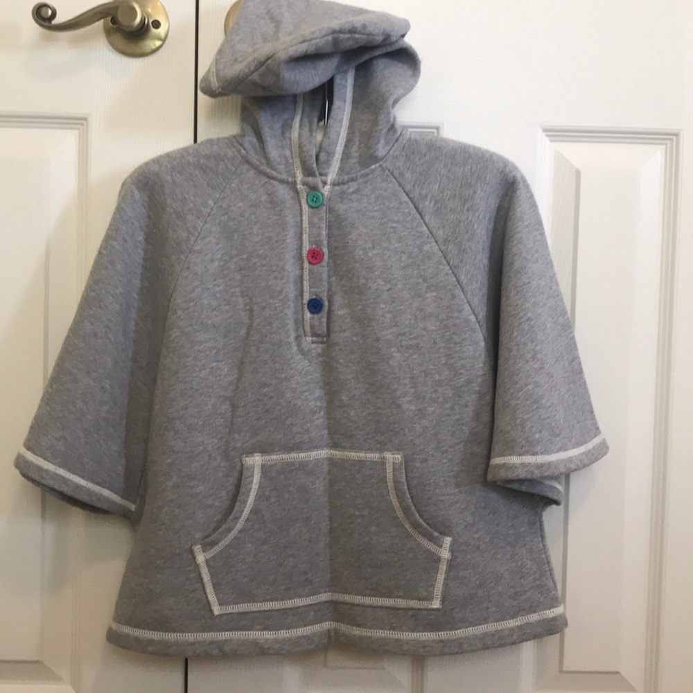 Girls Crazy 8 Sweatshirt Poncho size M (7-8)